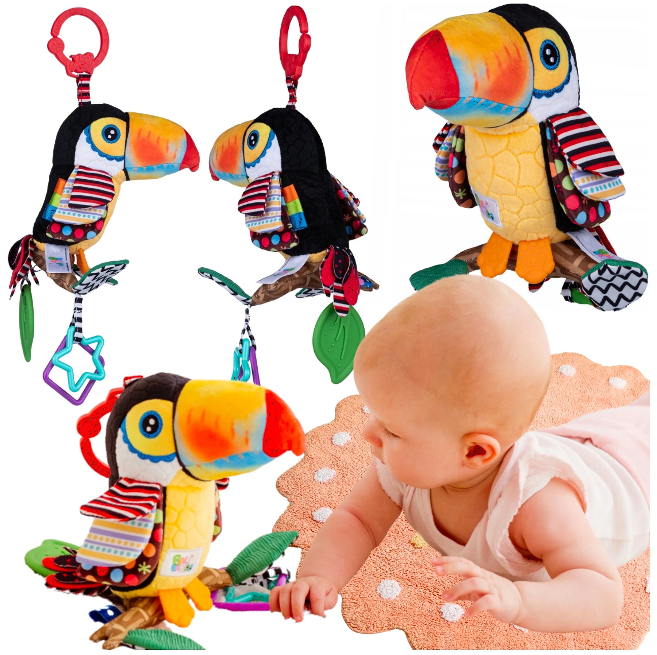 SENSORYCZNY GRYZAK BALIBAZOO 38 CM